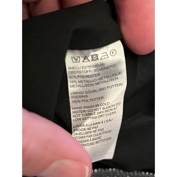 Renvy Women's Size Small Silver Metallic Shimmery Sleeveless Tank Mini Dress - Picture 5 of 5